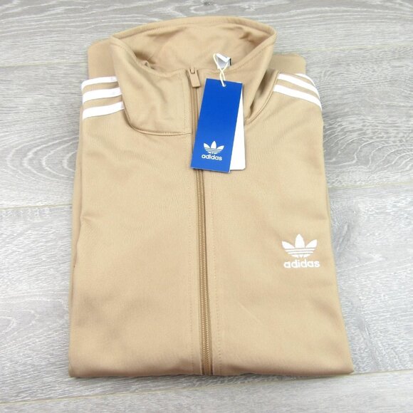 Adidas Originals Firebird Track Jacket Mens Size Medium Magic Beige NEW - Picture 2 of 12